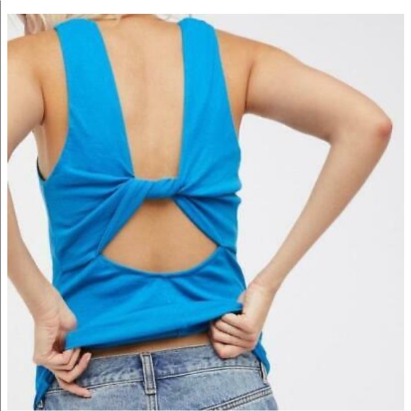 NWT Free People Pfeiffer Twist back Cami Tank Top - Picture 3 of 4